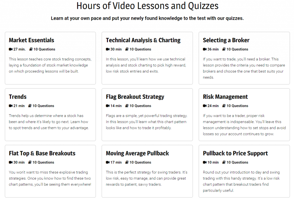 Intro to Trading course