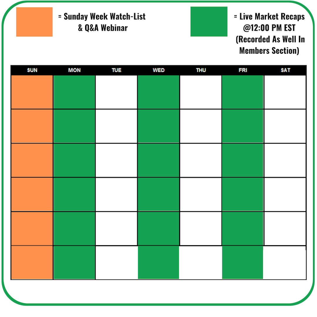 = Sunday Watch-List & Q&A Webinar (4) = Sunday Watch-List & Q&A Webinar (4)