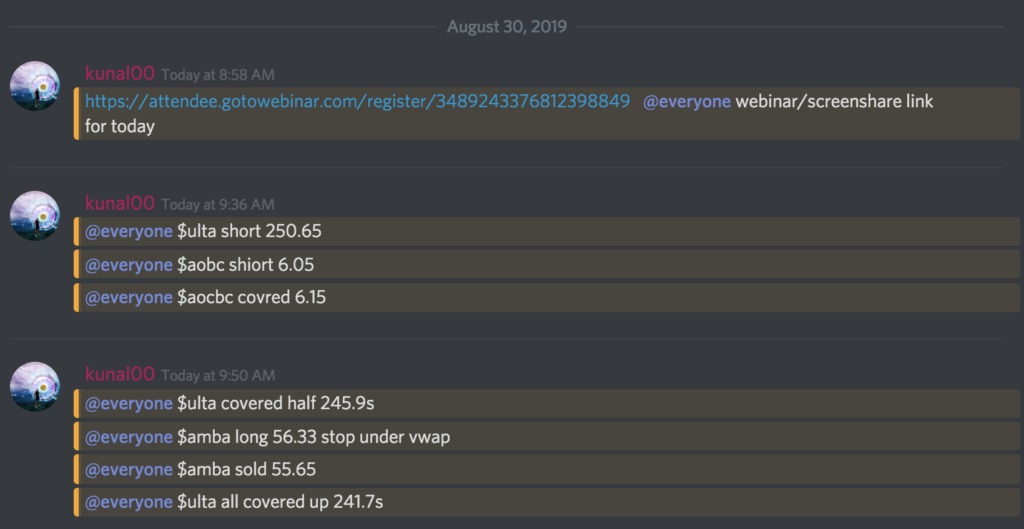 day trading setups