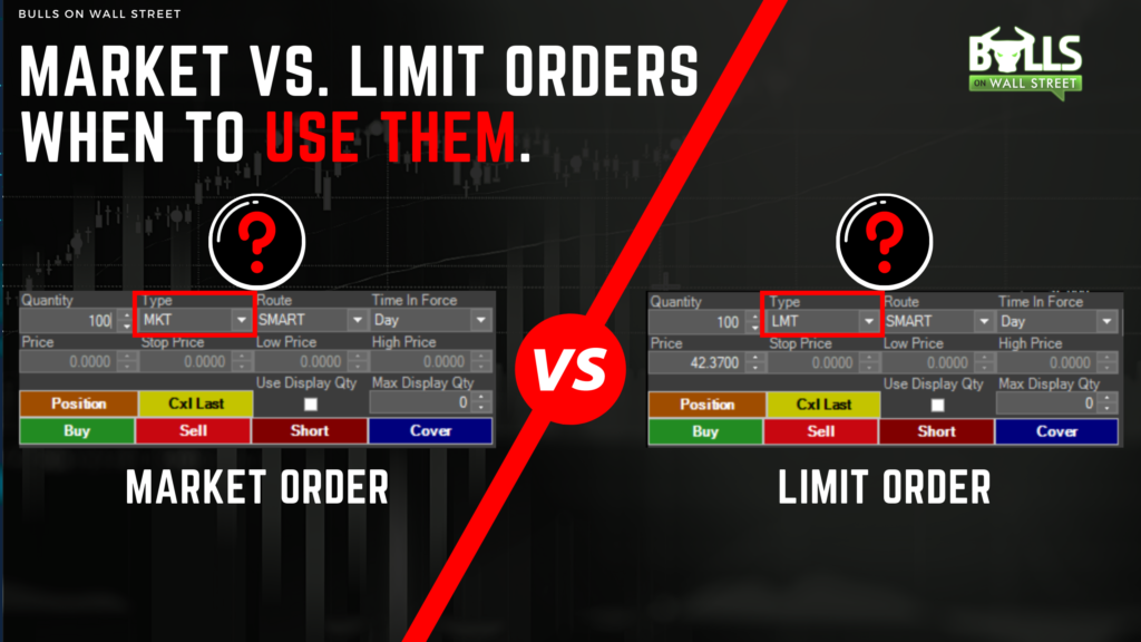 market order vs limit order